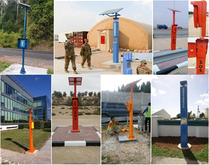 Emergency Outdoor Telephones, Sos Call Box, Highway Speedway Roadside Telephones