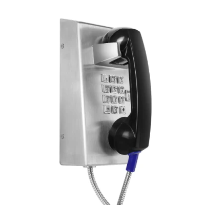 Telefono da parete con controllo del volume per carceri, carceri e aeroporti