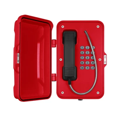Telefono esterno per hotel IP66, telefono di emergenza impermeabile per piscina SIP